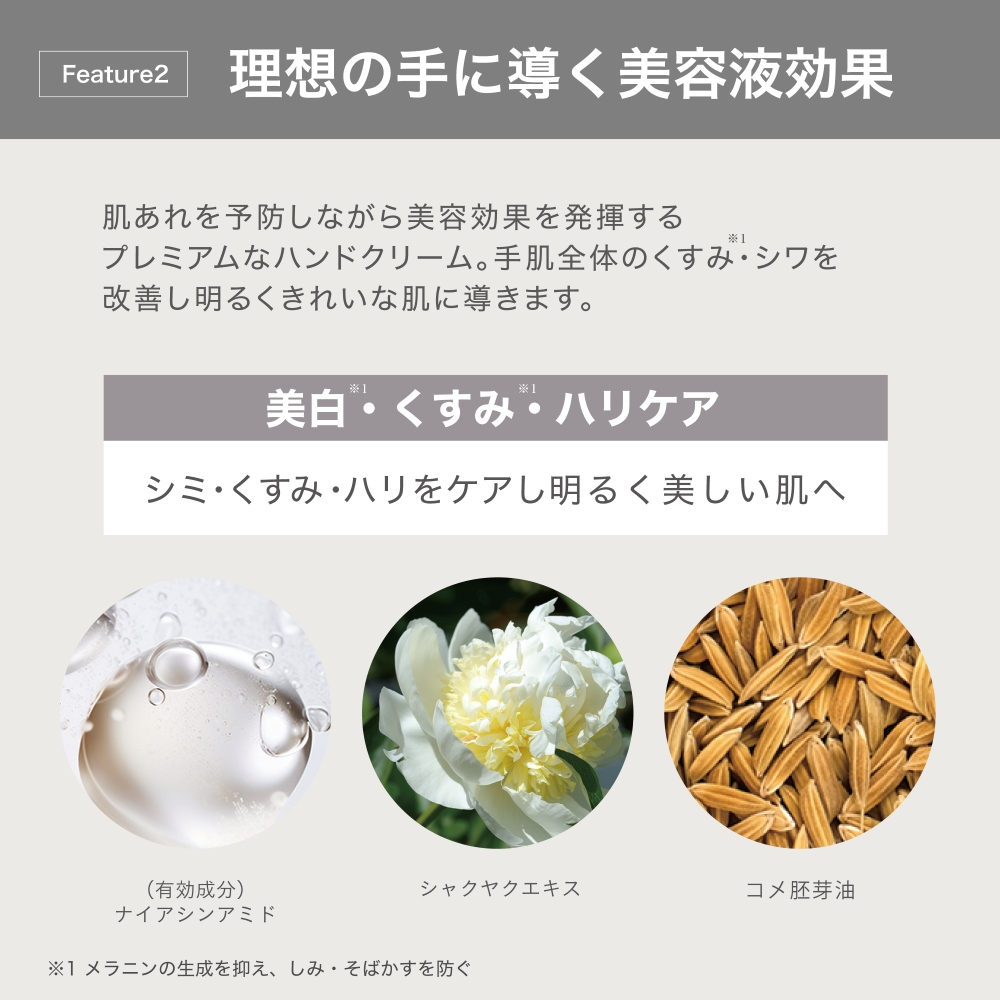 医薬部外品ハンドクリーム